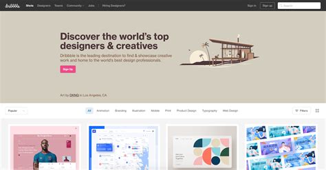 20 Amazing Sources Of Web Design Inspiration Webflow Blog