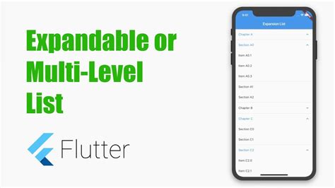 Google S Flutter Tutorial Expandable Multi Level List In Flutter Hot Sex Picture