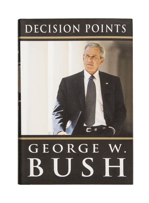 Lot Detail Presidential Bush Lot Of 2 George W Bush Signed Book