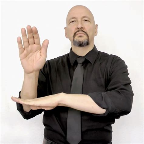 I forgot how to do this and looked online. "afternoon" American Sign Language (ASL)