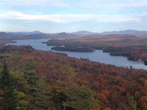 View From Bald Mountain Old Forge Ny Adirondacks Pinterest