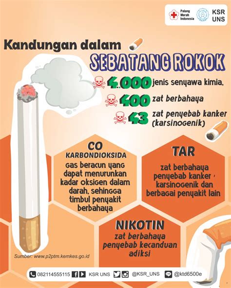 Kumpulan Gambar Poster Kandungan Rokok Terkeren Homposter
