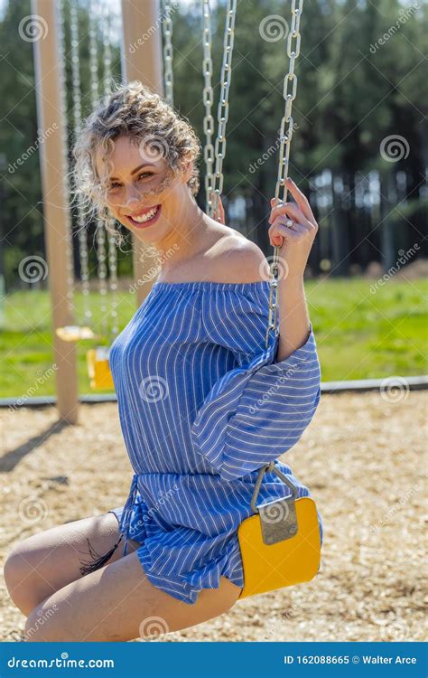 Pregnant Blonde Model At A Local Park Stock Image Image Of Cosmetic Hospital 162088665