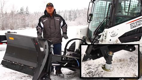 V Plow Snow Plow Attachment For Skid Steer Loaders