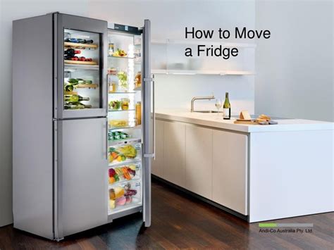 How To Easily Move Your Fridge