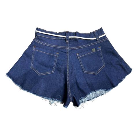 SHORT JEANS GODÊ AZUL MARINHO