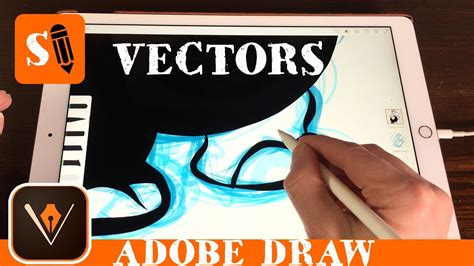 Draw In Vectors In Adobe Draw With Apple Pencil On Ipad Pro Youtube
