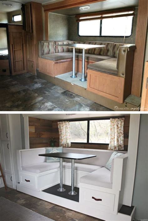 Easy Rv Makeover Ideas On A Budget The Motorized Home Diy Camper