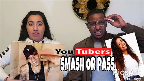 Youtuber Smash Or Pass Challenge Youtuber Edition Youtube
