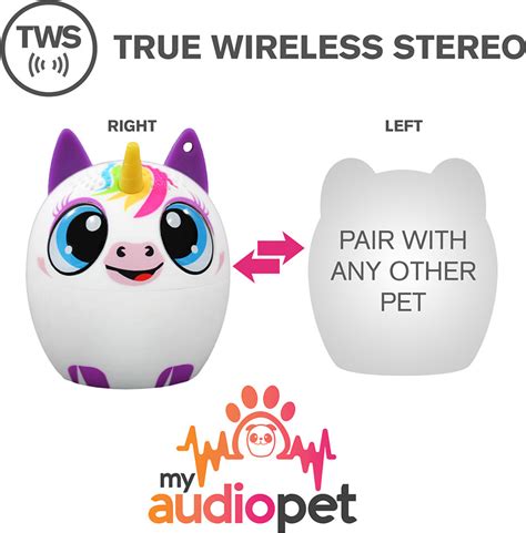 Play music and games with your speaker and record your favourite stories! My Audio Pet - Unichord Unicorn Portable Bluetooth Speaker ...