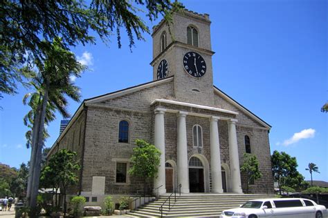 One Of The Oldest Standing Christian Churches In Hawaii Is Kawaiahao