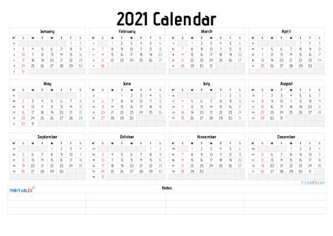 Editable Printable Calendars 2021 Calendar Printables Free Templates