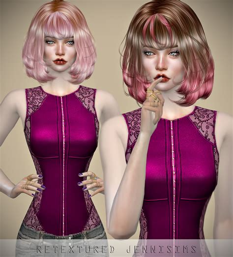 Downloads Sims 4newsea Twinkletwinkle Hair Retexture Jennisims