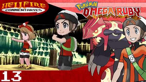 Pokemon Omega Ruby Playthrough Part 13 Battle At Meteor Falls Youtube