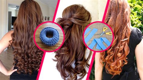 How To Curl Wet Hair Overnight Without Heat - Overnight Curls Long Hair