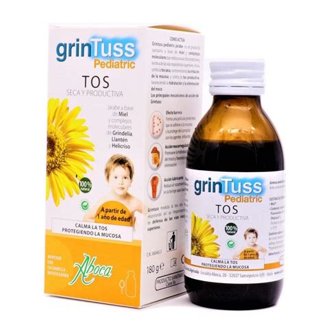 grintuss jarabe pediatric 180 ml farmacia online barata liceo