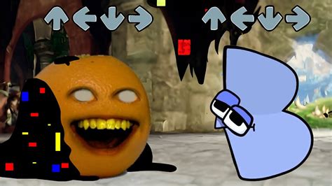 Fnf Sliced But Alphabet Lore B X Pibby Annoying Orange X Apple X Pear