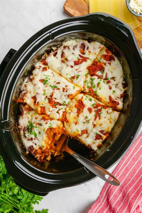 Crockpot Lasagna Easy Peasy Meals Recipe Crockpot Lasagna
