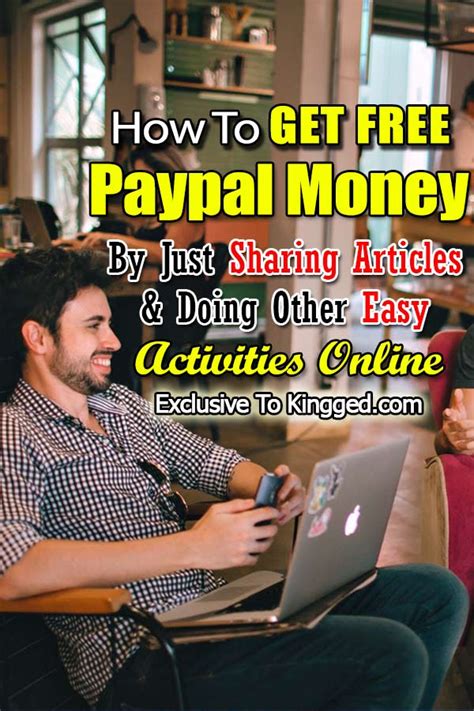 Buy now and pay later with pay in 4. How To Get Free Paypal Money By Sharing Articles & Other Easy Activities