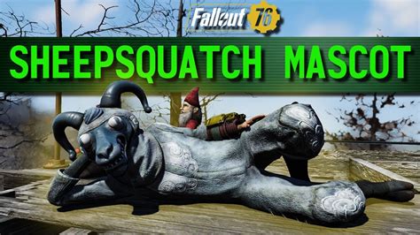 Sheepsquatch Mascot Outfit W Timestamps Fallout 76 Efauna Youtube
