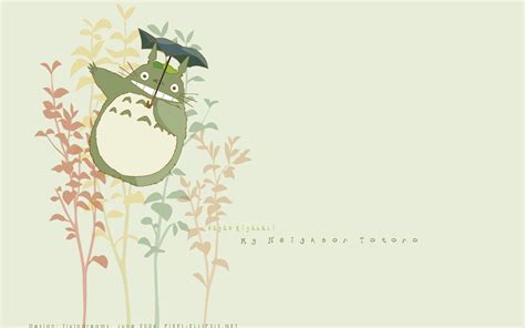 Anime Character Illustration My Neighbor Totoro Studio Ghibli Hd