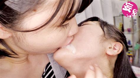 Hot Tongue Twisting Blowjob Action And Deep Lesbian Kissing