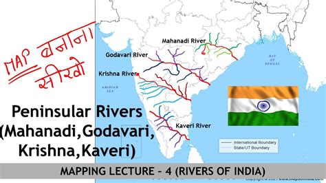 Peninsular River Of India Mahanadi Godavari Krishna Kaveri And Its