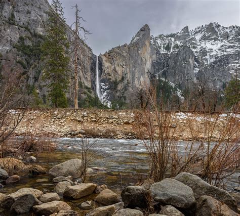 Bridal Veil Falls Yosemite National Park Merced River In Flickr