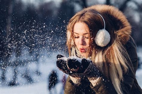 Free Image On Pixabay People Woman Cold Weather Snow