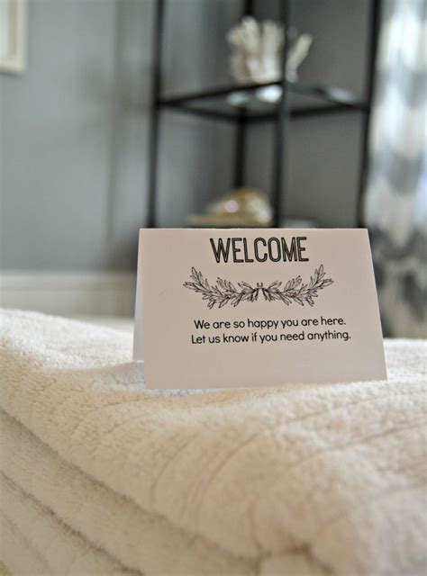 Welcome Sign For Airbnb Hosts Vacation Rental Printable Editable
