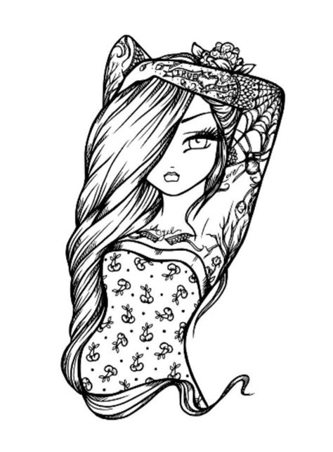 Baddie Girls Coloring Pages Coloring Pages