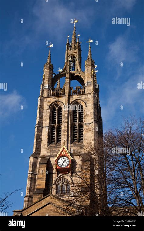 St Nicholas Cathedral Newcastle Upon Tyne Stock Photo Alamy