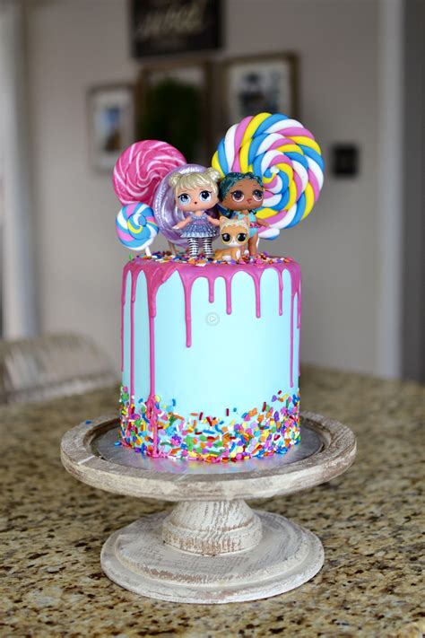 Lol Surprise Birthday Cake Lol Party Food Ideas Lol Surprise Dolls