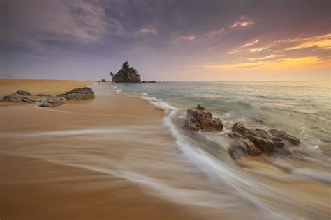 free images beach landscape sea coast sand rock ocean horizon cloud sunrise sunset
