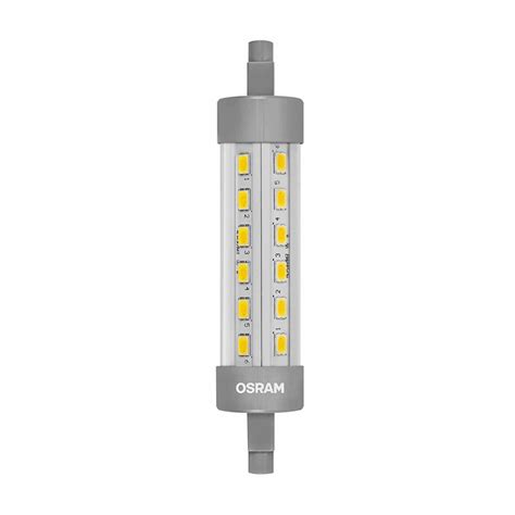 Die abwicklung des bestellprozesses und die lieferung waren einwandfrei. Osram LED Star Line 75 R7s Leuchtmittel 9W = 75W 230V Stab ...