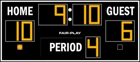 Mp 8109 2 Multi Purpose Scoreboard Fair Play Scoreboards
