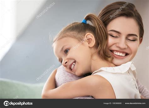 Happy Mother And Daughter Stock Photo By ©belchonock 195389908