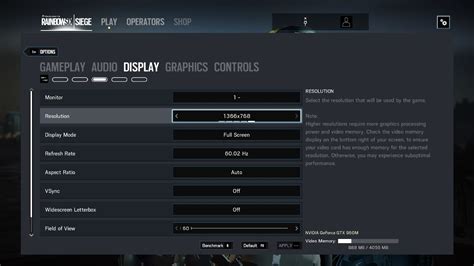 Rainbow siege six Best Graphics settings for High FPS