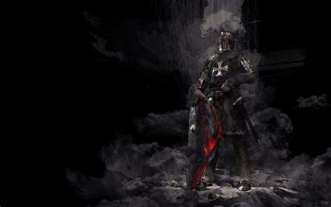 Download Sword Shield Fantasy Knight 4k Ultra Hd Wallpaper By Yurib