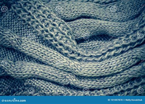 Grey Knitting Wool Texture Background Stock Photo Image Of Handmade