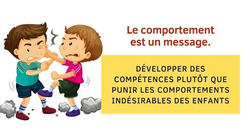 Le Comportement Est Un Message Développer Des Compétences Plutôt Que