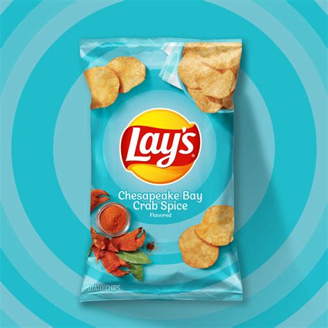 Lays Chesapeake Bay Crab Spice Flavored Potato Chips