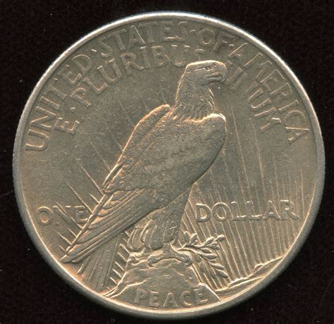 1921 Usa Silver Dollar Peace Geoffrey Bell Auctions