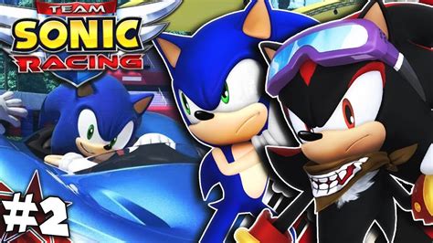Sonic And Shadow Play Team Sonic Racing Part 2 Silver The Loser Youtube