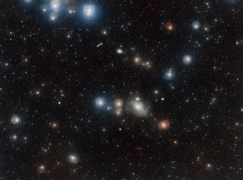 Fornax Galaxy Cluster Reveals Its Secrets Space Earthsky