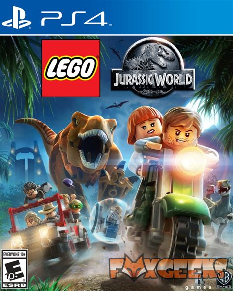LEGO Jurassic World O Mundo Dos Dinossauros PREMIUM PS4 Fox Geeks