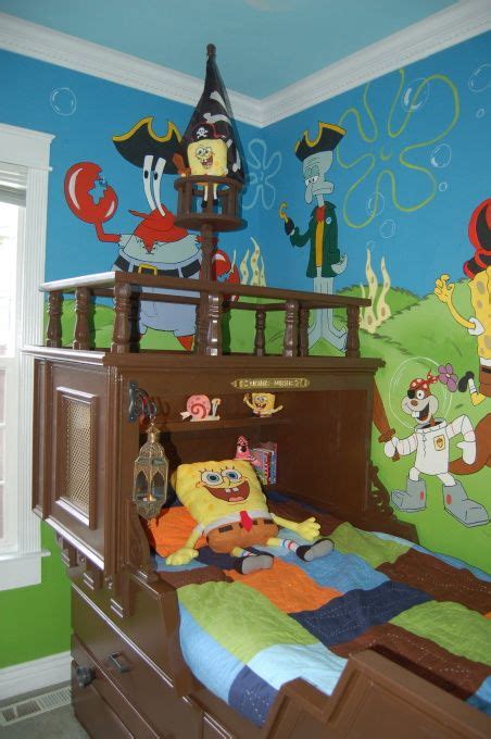 10 Spongebob Bedroom Ideas Spongebob Kids Bedroom Bedroom Themes