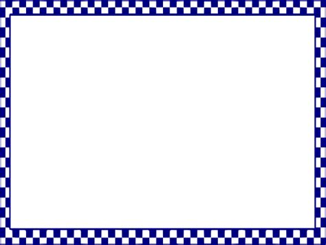 Checkerboard Border Blue Clip Art At Vector Clip Art Online