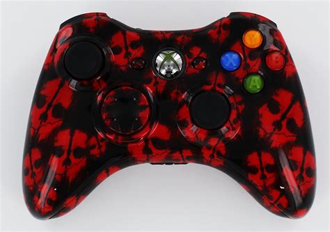 Xbox 360 Modded Controller Cod Ghost Red 78 Mods Arbiter 3