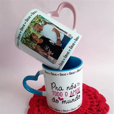 Par De Canecas Personalizadas Para Casal Voar Personalizados